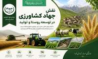 نقش جهاد کشاورزی در توسعه روستا و تولید