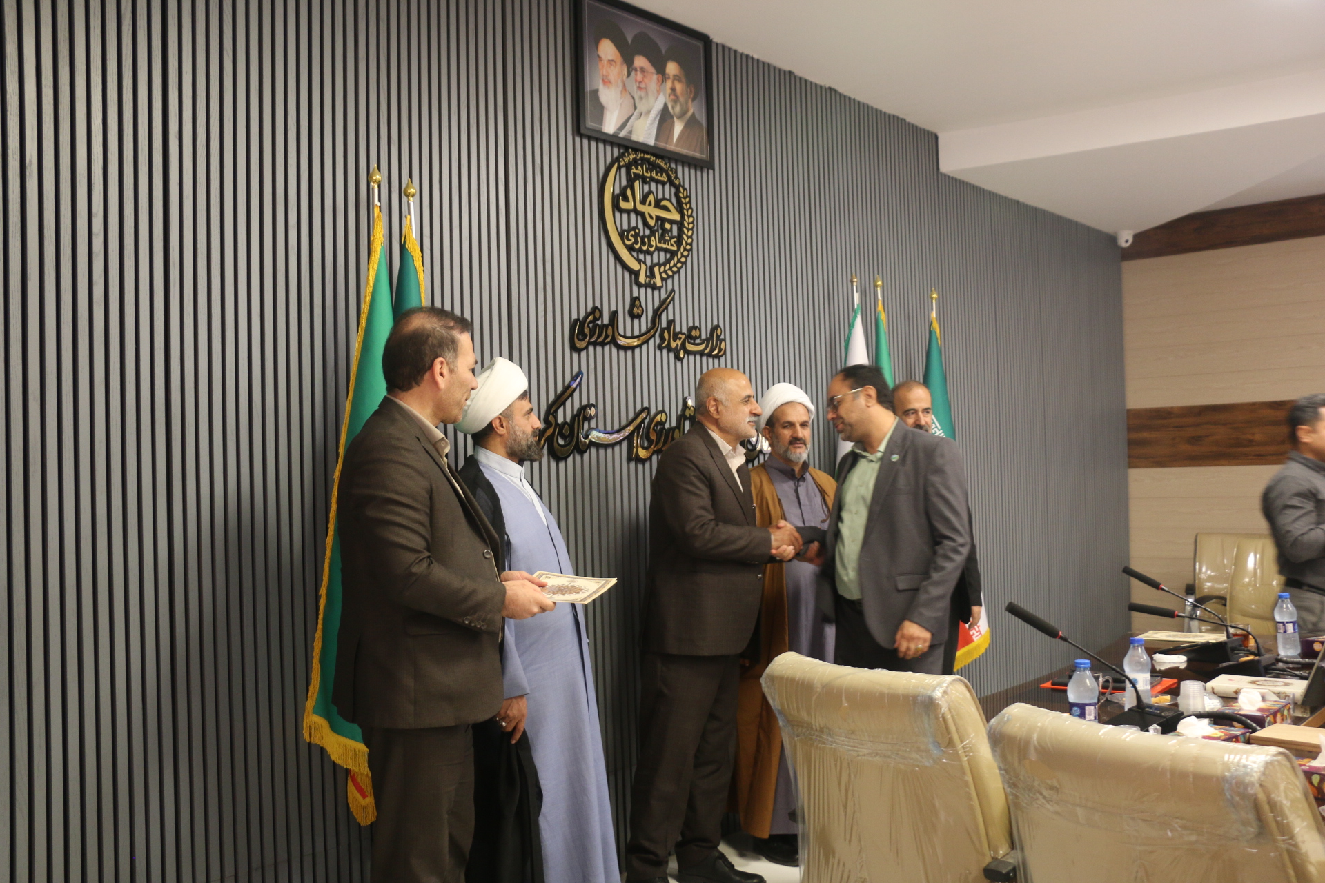 تجلیل از خادمان اربعین حسینی در جهاد کشاورزی کردستان
